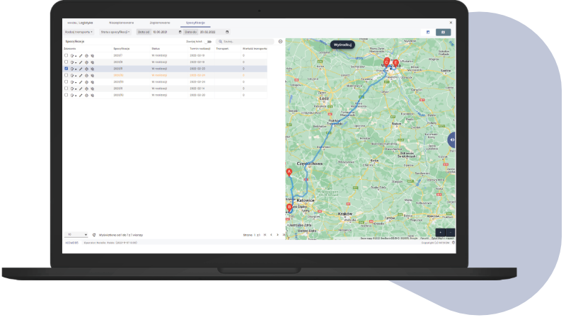 ikom365 ERP zarządzanie logistyką